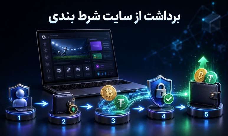 برداشت از سایت شرط بندی